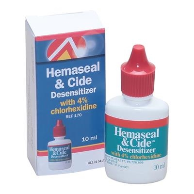 Hemaseal and Cide Bottle
