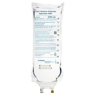 ExcelPlus Sodium Chloride Injection 0.9% 1000mL