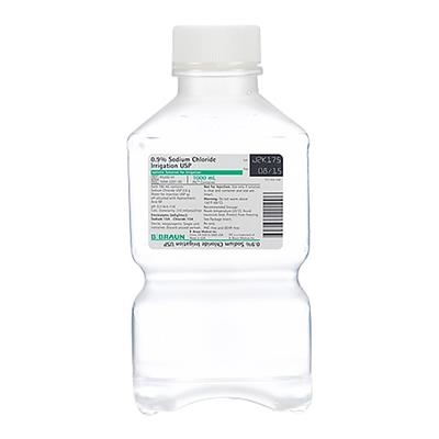 Sodium Chloride .9% 1000mL Bottle For Irrigation