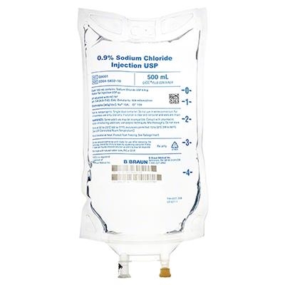 Sodium Chloride Injection 0.9% 500mL