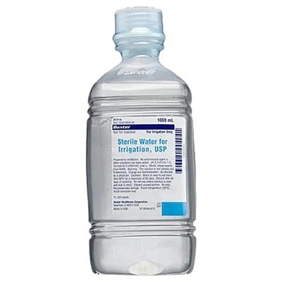 Sterile Water 1000mL Bottle