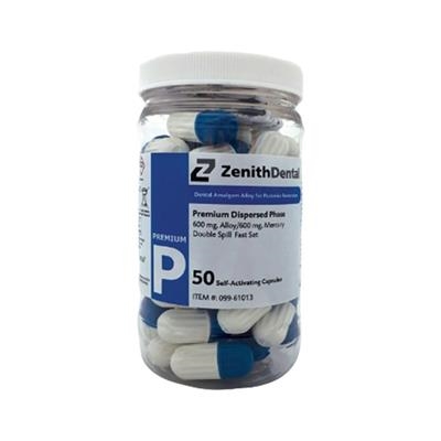 Zenith Dispersed Phase Amalgam Alloy 50/Pack