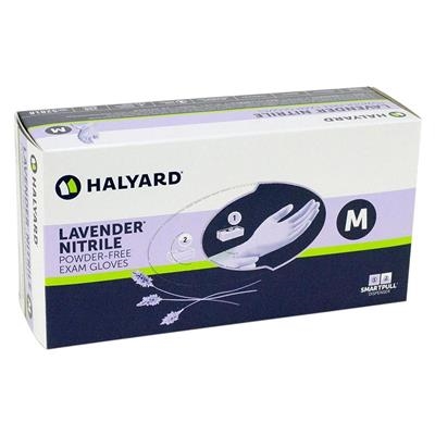 Lavender Nitrile Powder Free Dental Exam Gloves