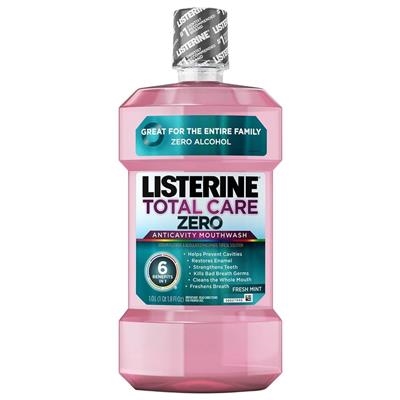 Listerine Total Care Zero 1 Liter 6/Case