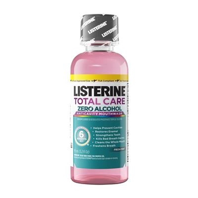 Listerine Total Care Zero Alcohol Mouthwash 24/Case