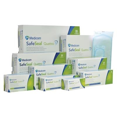 SafeSeal Quattro Sterilization Pouches