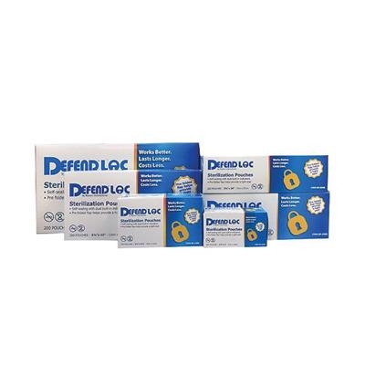 Defend Loc PreFolded Sterilization Pouches