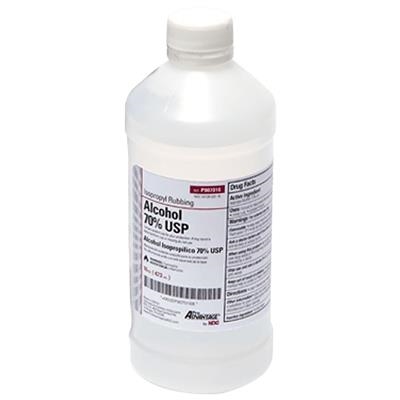 Alcohol 70% Isopropyl Pint