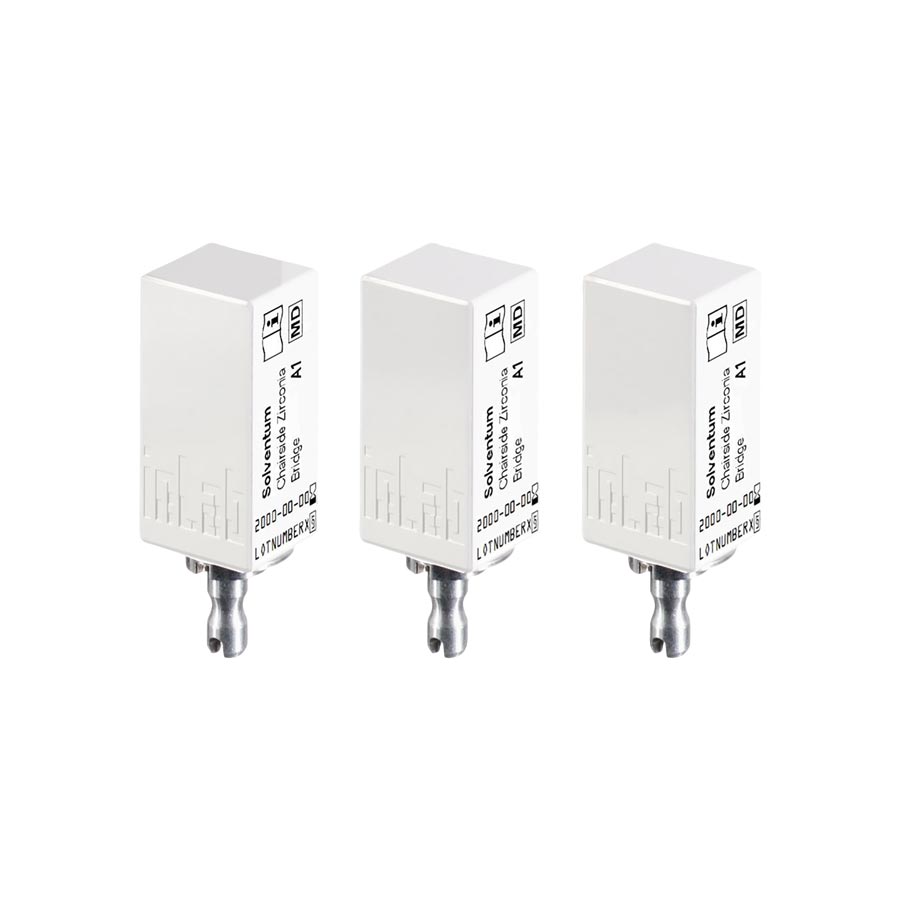 3M Chairside Zirconia Crown Block Refill 5 x 20mm A2 69942