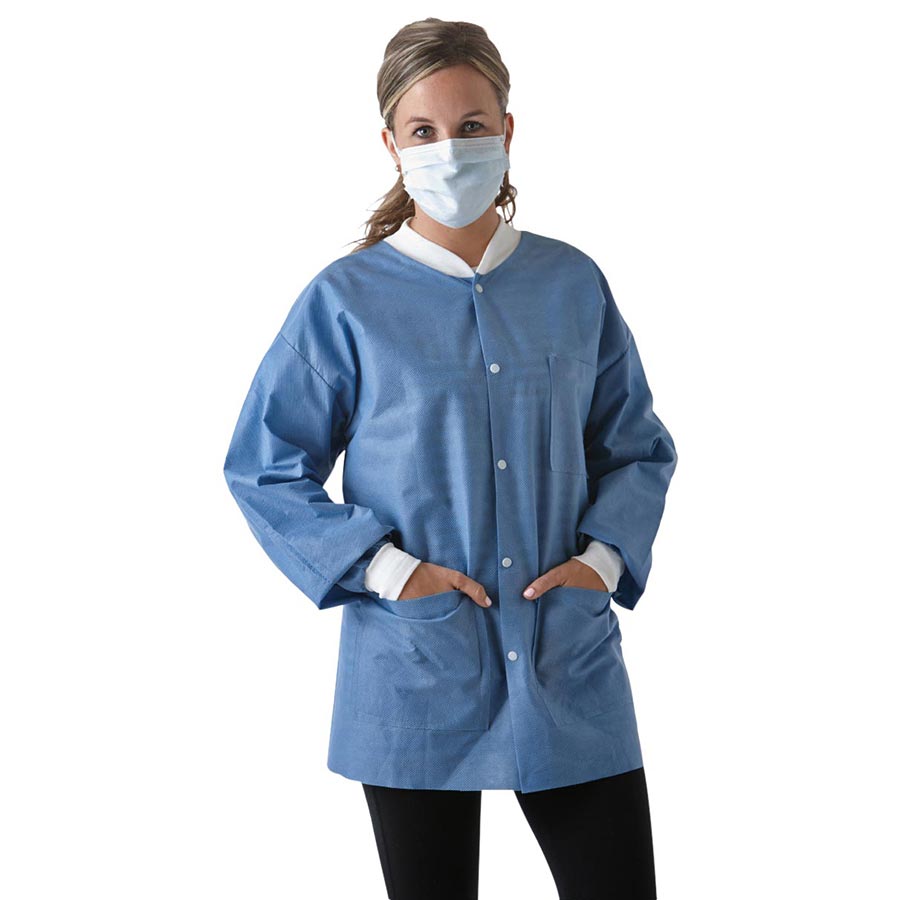 SafeWear Hipster Jacket 2X-Large Deep Blue 12/Pack 8101-E