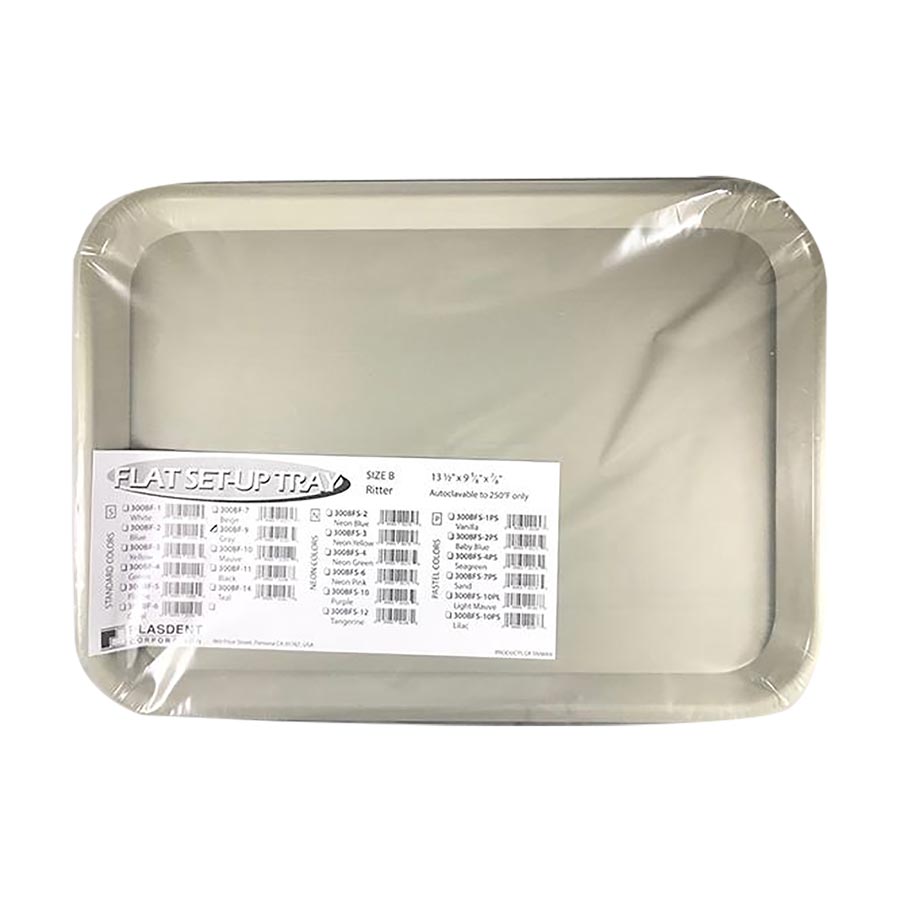 Set-Up Flat B Tray Gray 300BF9