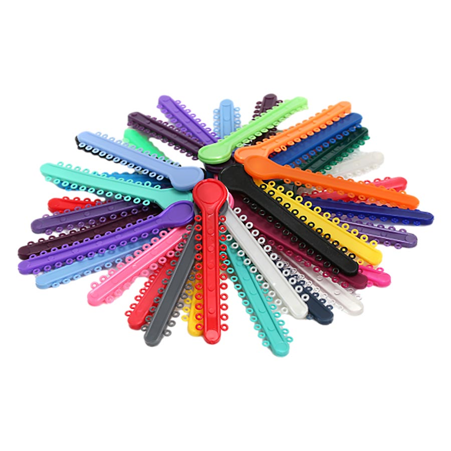 O&S Easy Ties 42/Pack 24 Ties/Stick Black 320-004