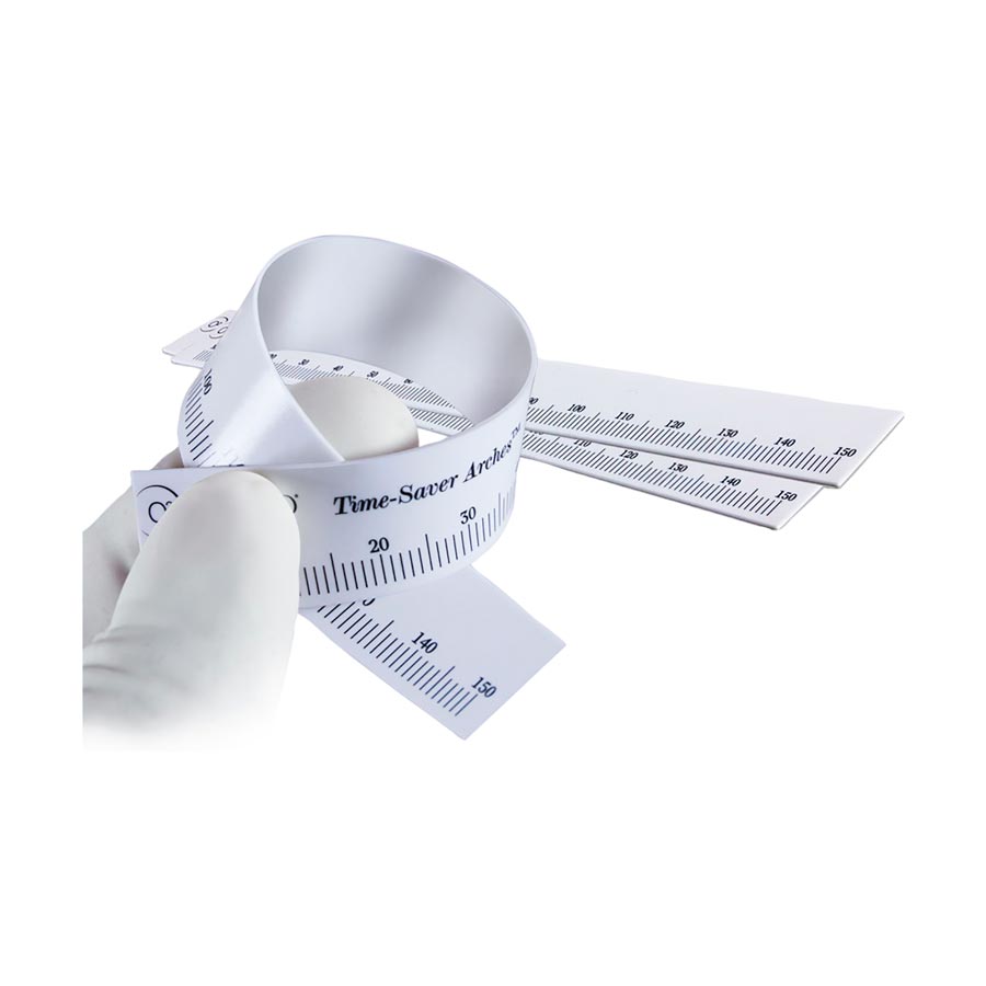 Flexible White Rulers 10/pk Ortho Tech OT-120-022