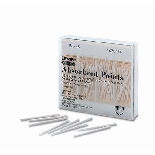 Dentsply Absorbent Paper Point X-Coarse Cell 180/Pack 670069