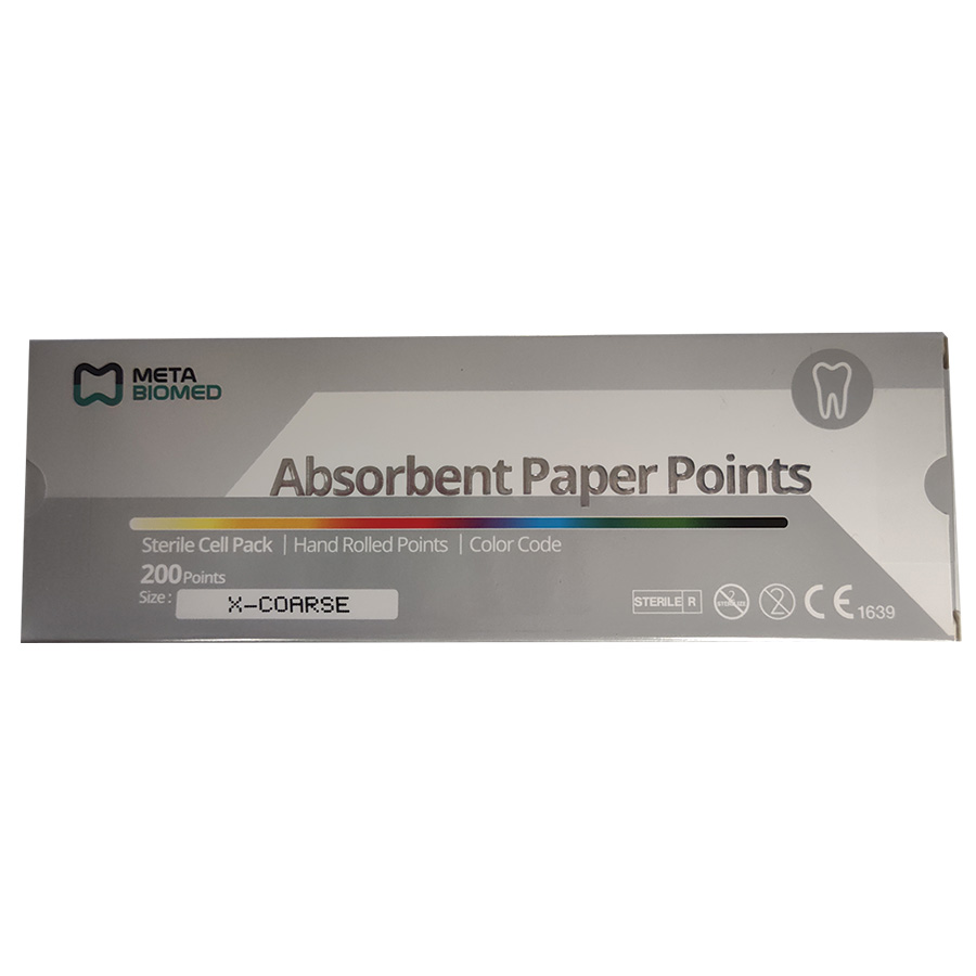 Meta Absorbent Point .02 Coarse Cell 200/Box RCPNCE200C-P61