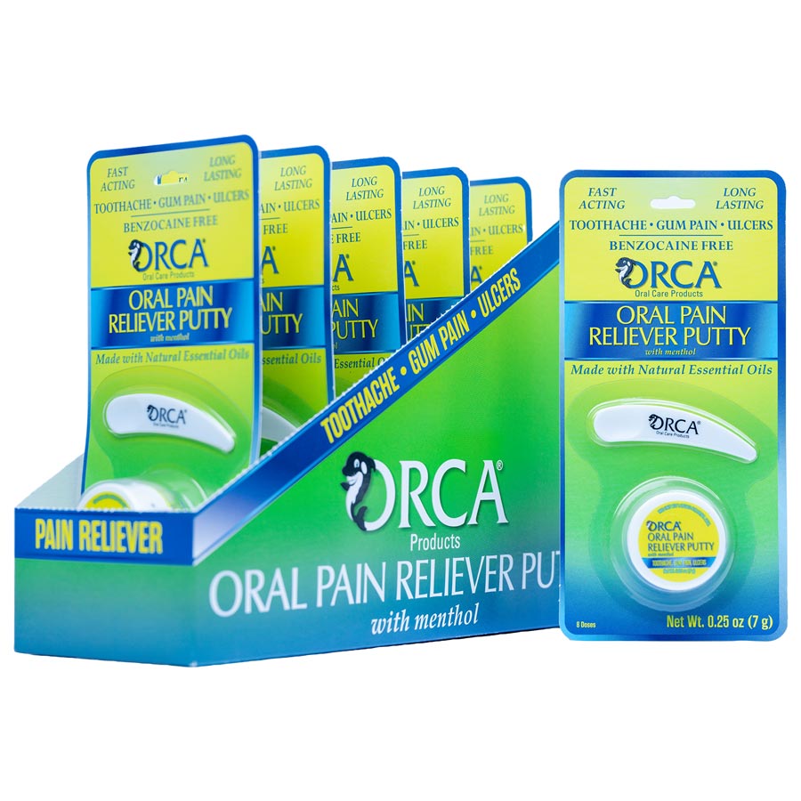 ORCA Pain Relief Putty for Dry Socket 6 Jars/Case 109905