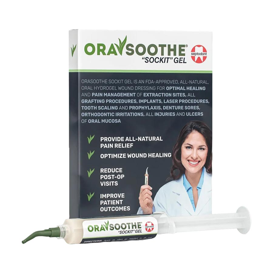 OraSoothe Sockit Gel Wound Dressing 10g x 5 Syringes 01S0600