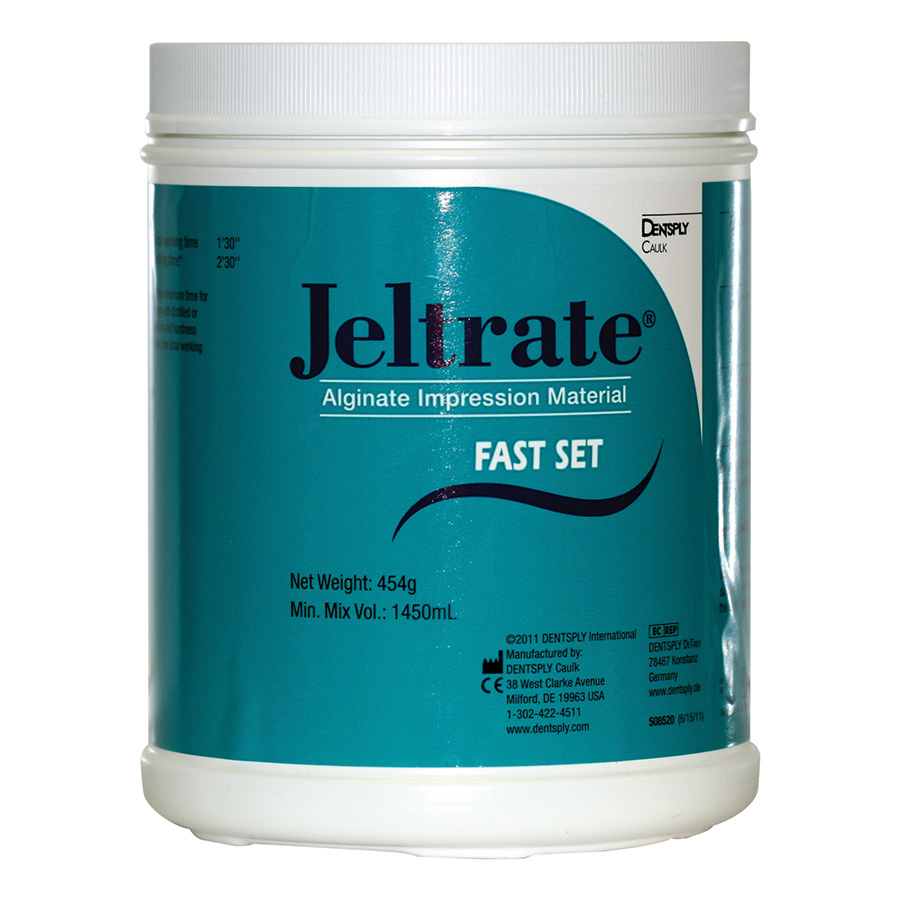 Jeltrate Alginate Fast Set 1Lb Can #608522