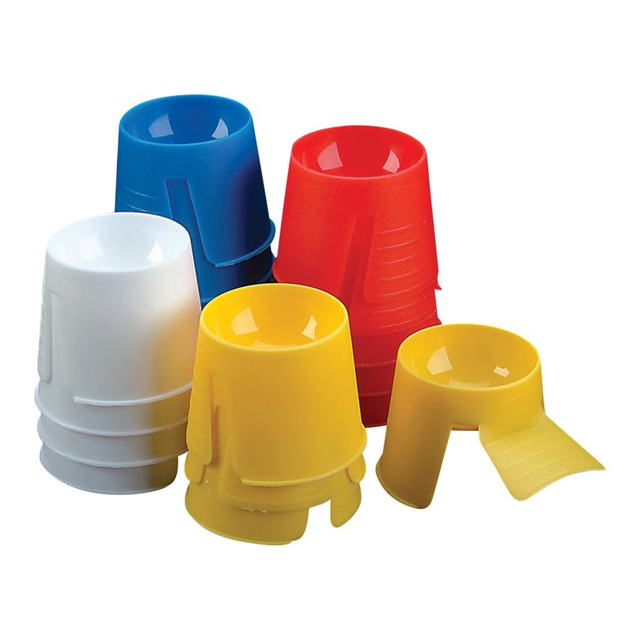 Dappen Dish Dapdish Plastic Assorted 200/Box 901DD-A