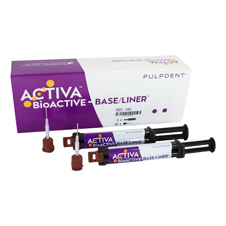 Activa BioActive Base/Liner 2x7gm Radiopaque Syringes