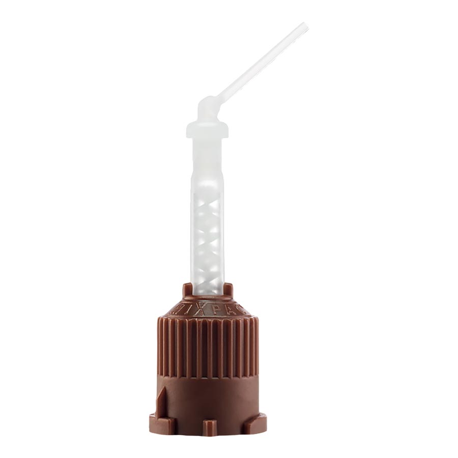 Paracore Mix Tips 1:1(Brown) W/ Built-In Super Fine Intraoral 40/Pkg C6747