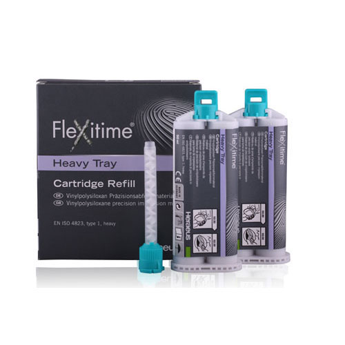 Flexitime Heavy 2X50mL Cart W/ Mix Tips 50034804