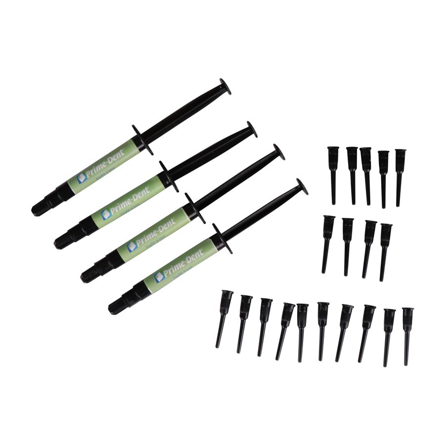 Prime Block Out Resin Material Kit 4x3.5g Syringes 021-021