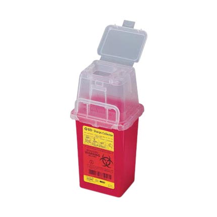 BD Phlebotomy Sharps Collector 1.5 Qt 305487