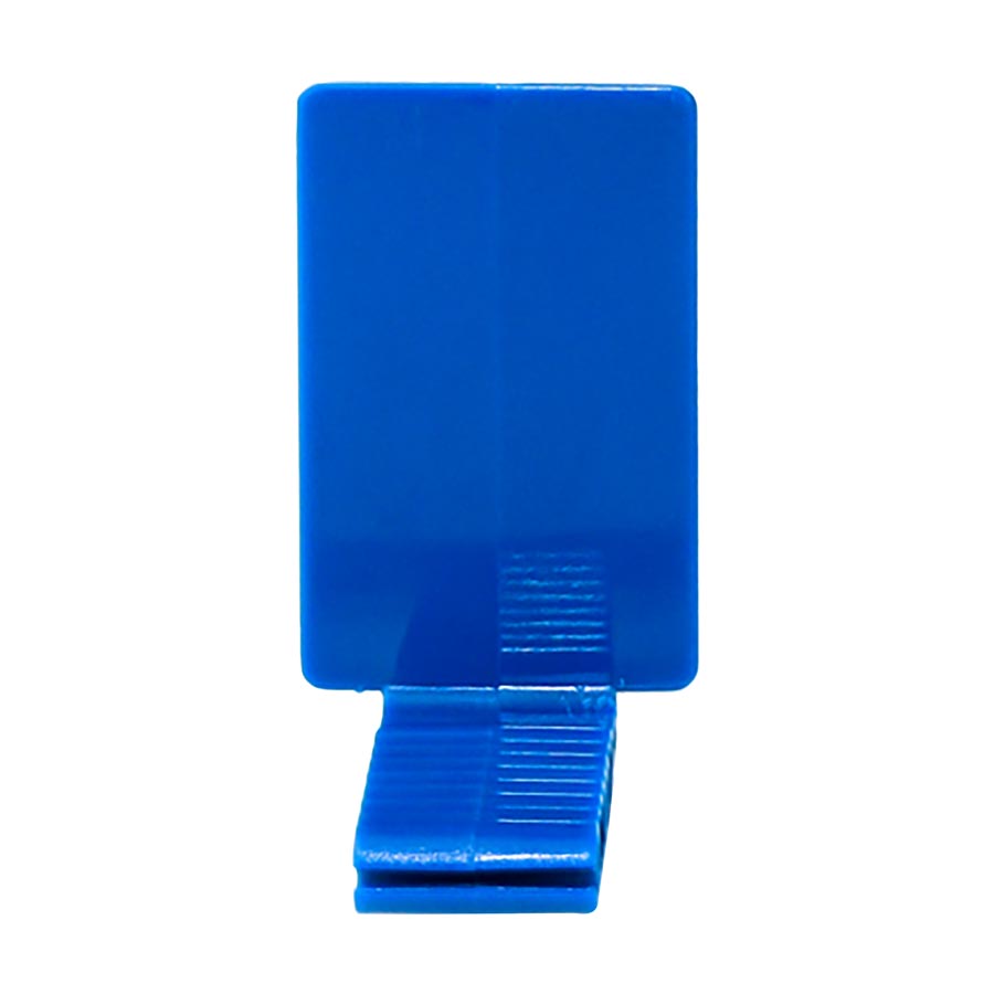 EzAim Disposable Adhesive Sensor Holder Anterior Blue 100/Pack 131109/6176510