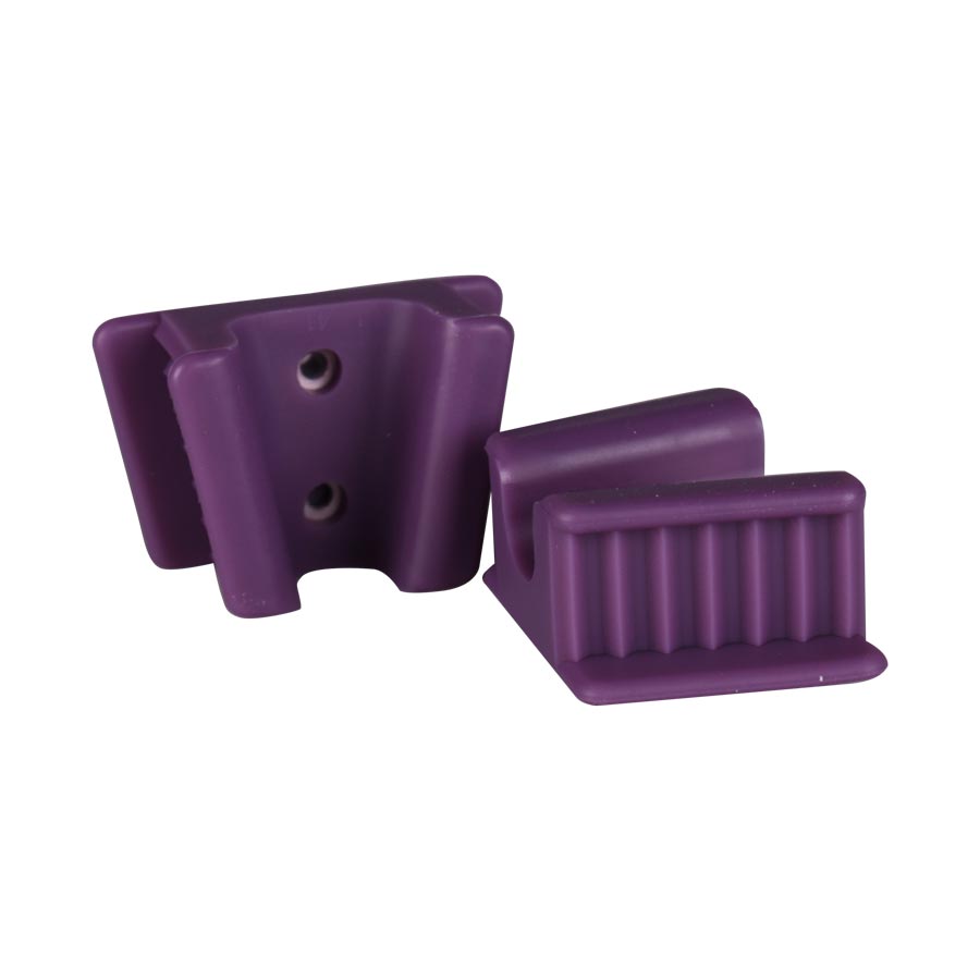 Mouth Props Silicone Adult Dark Purple 2/Pack Sc-9040-10X