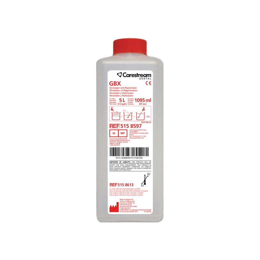 GBX Developer & Replenisher Concentrate (Makes 5L) 5158597