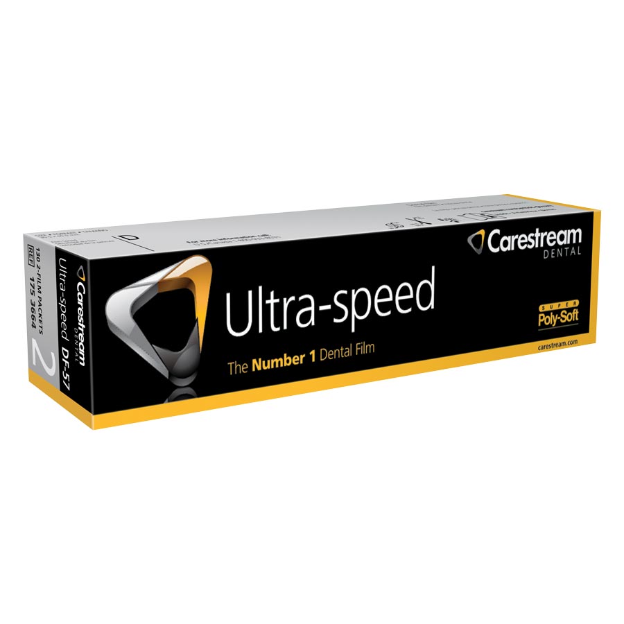Ultraspeed Film DF-57 #2 Poly Double Pk 130/Bx 1753664