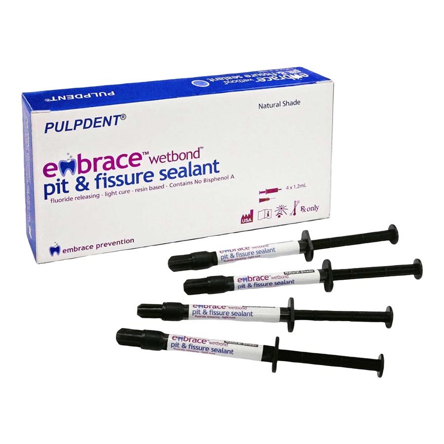 Embrace Wetbond Pit & Fissure Sealant 1.2mL 20/Box Off-White EMSWB