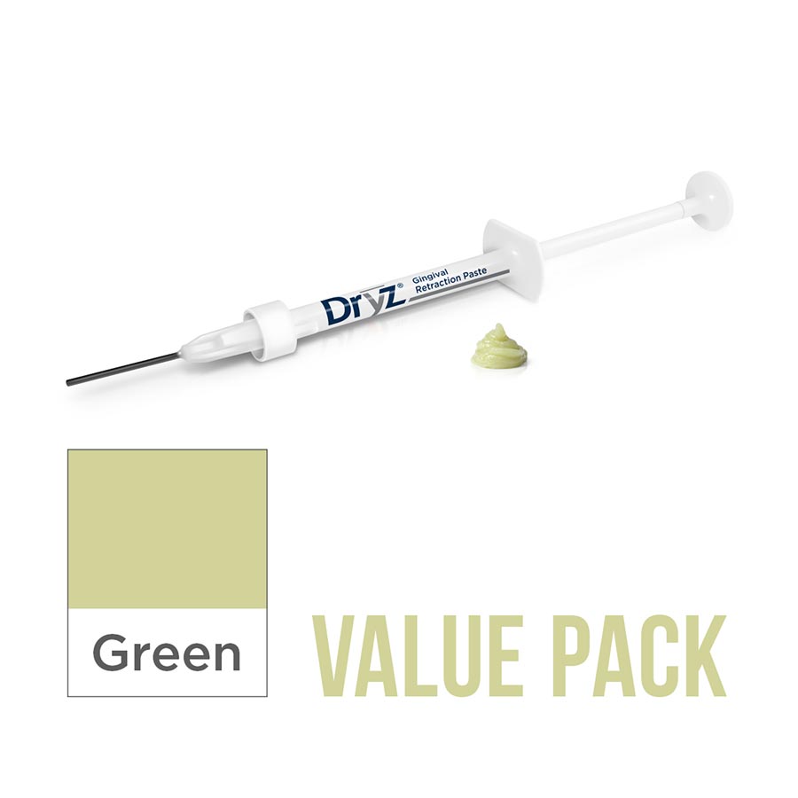 Dryz Hemostatic Retraction Paste 25 syinges + 55 tips