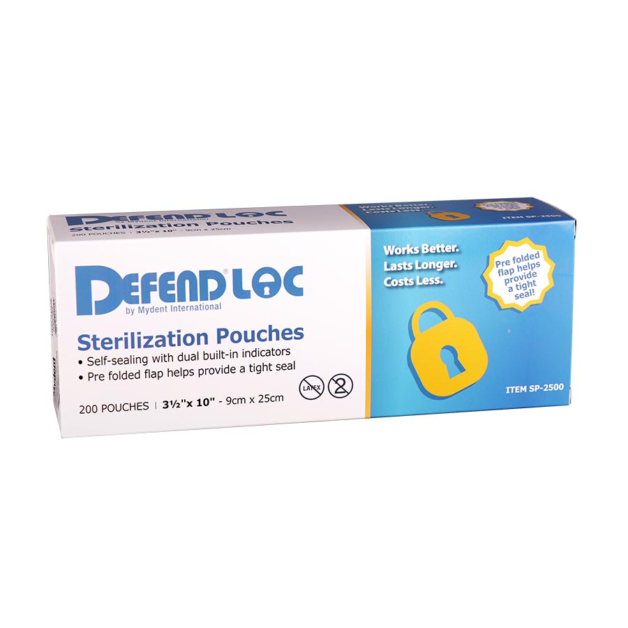 Defend Loc Sterilization Pouch 3.5x10 SP-2500