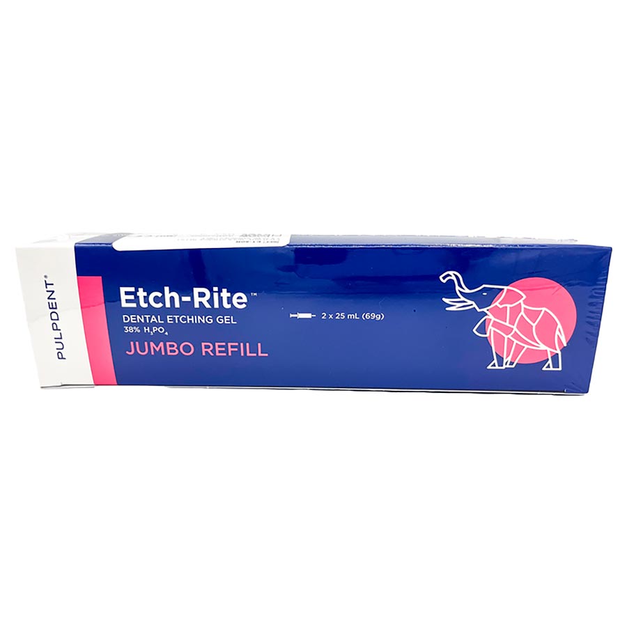Etch-Rite Jumbo Syringe Refill 2-25mL *Ground Only ET-50R