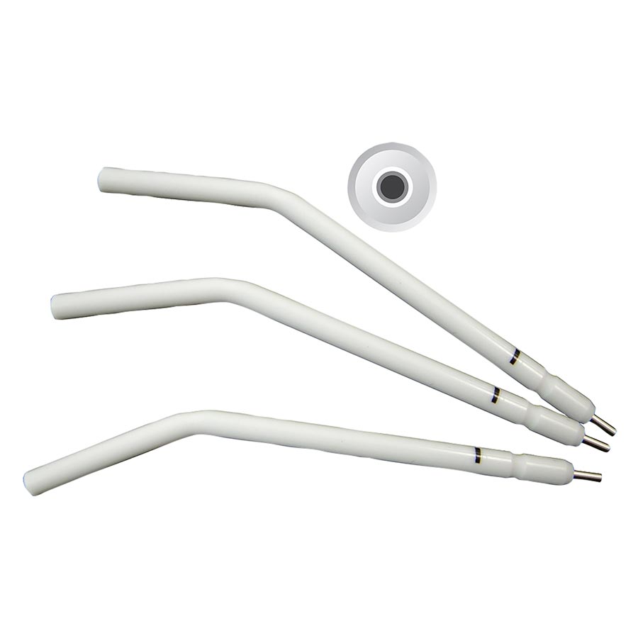 Pac-Dent Air/Water Syringe Tips White With Metal Core 150/pk 103-150W