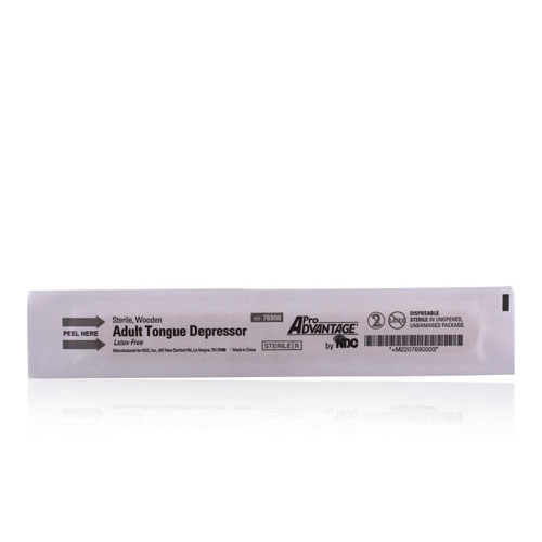 Tongue Depressor Sterile 6" 100/Pack 40007