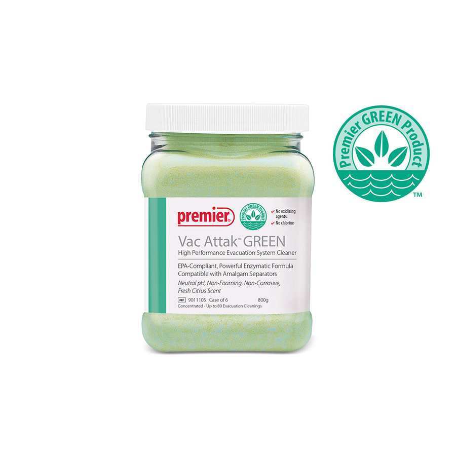 Vac Attak Green 800gm Jars 9011105