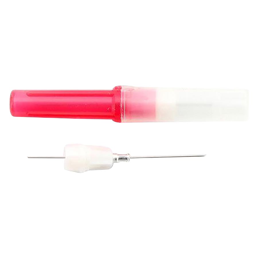 Monoject Needle 25ga Short (21mm) Plastic Hub Red 400041 8881400041
