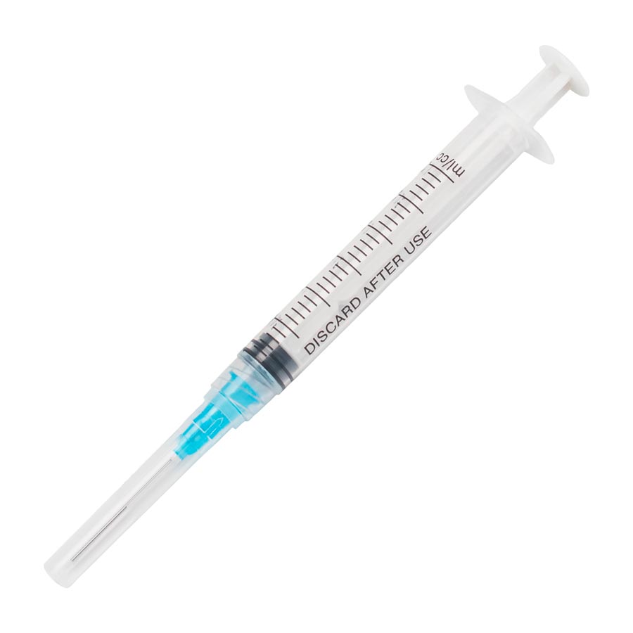 Pretipped Endo Syringe 3cc W/ 23ga Needle Notched 100/Box URN-55003-23