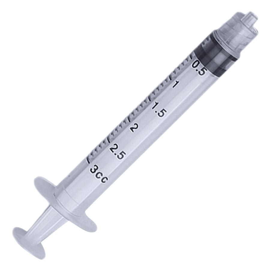 Luer Lock Endo Syringe 3cc 100/Box