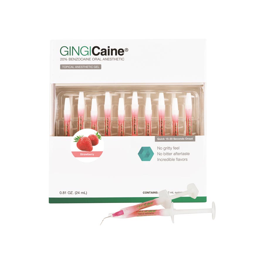 Gingicaine Oral Anesthetic Gel Syringe 20118S
