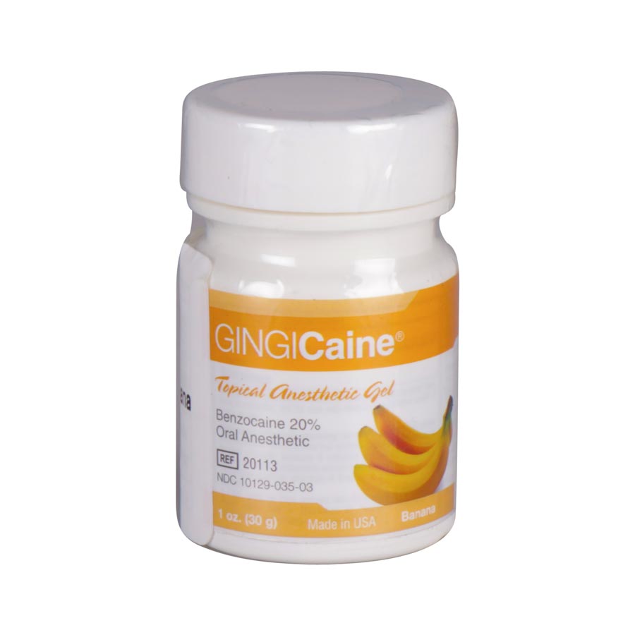 Gingicaine Gel Banana 1oz 20113