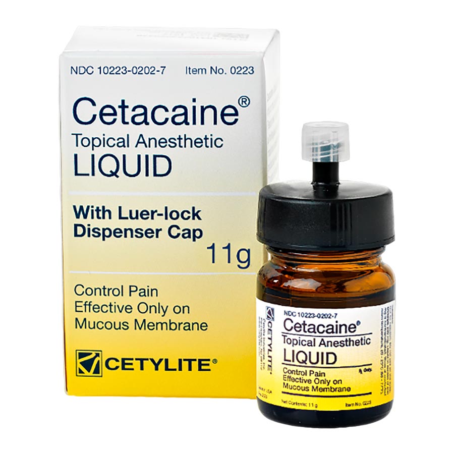 Cetacaine Topical Anesthetic Liquid 11g Bottle 0223