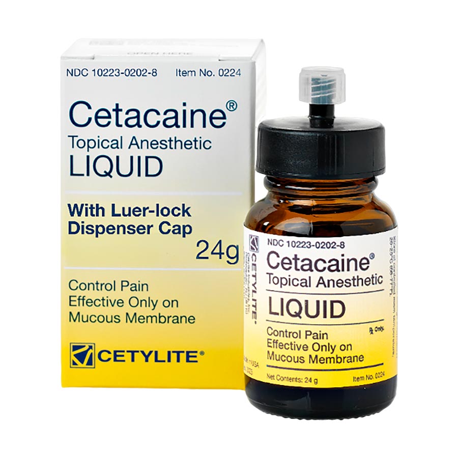 Cetacaine Topical Anesthetic Liquid 24g Bottle 0224