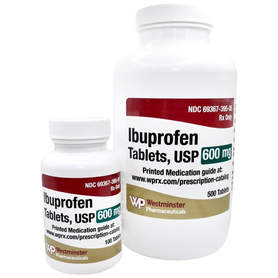 Ibuprofen Tablets 600Mg 500/Pack
