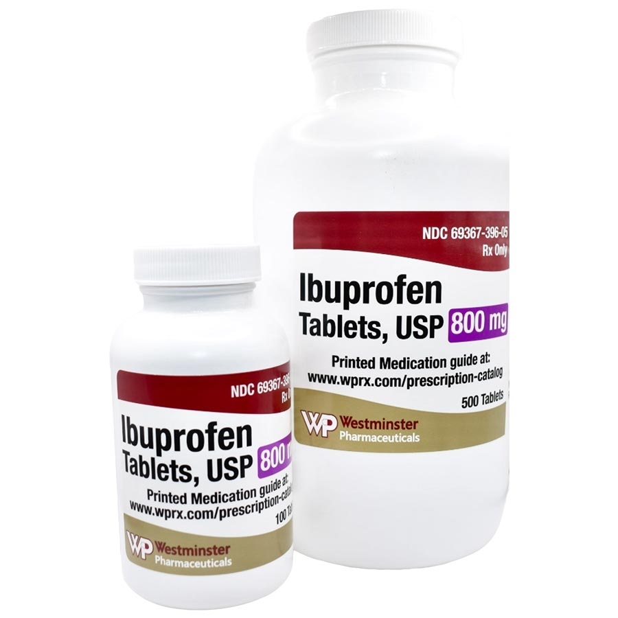 Ibuprofen Tablets 800Mg 500/Pack