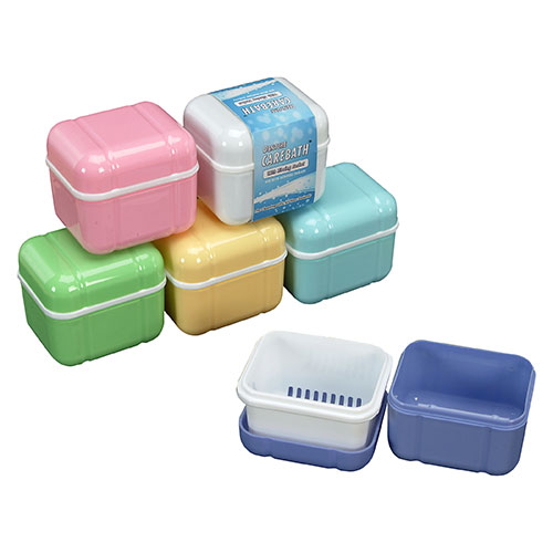Denture Care Bath Blue 12/Box ER001-2