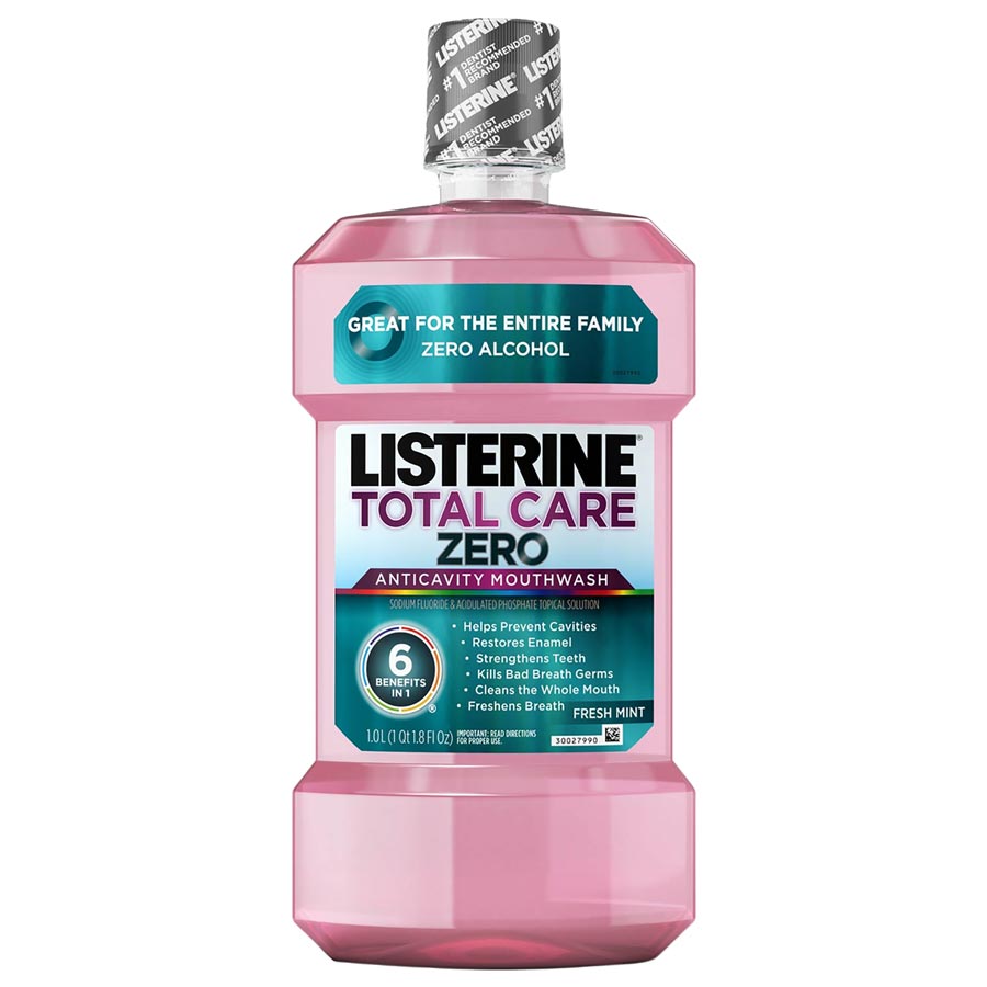 Listerine Total Care Zero 1 Liter 6/Case